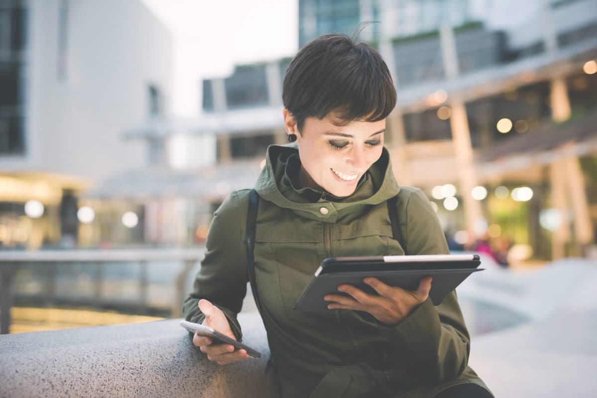 Screenshot of the dashboard project showing mobile version